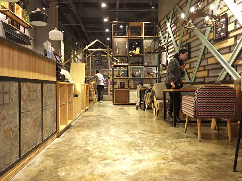 時(shí)過(guò)境遷，復(fù)古地坪涂料施工的地面逐漸流行